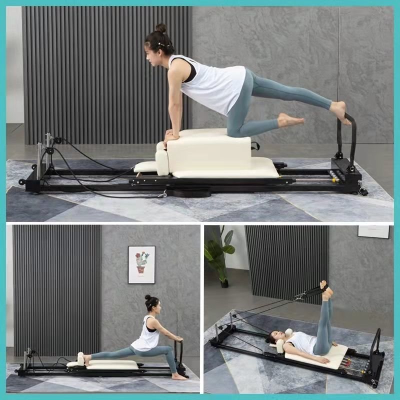 Pilates Yoga Exercises - Pilates Equipment Core Bed Foldable Pilates