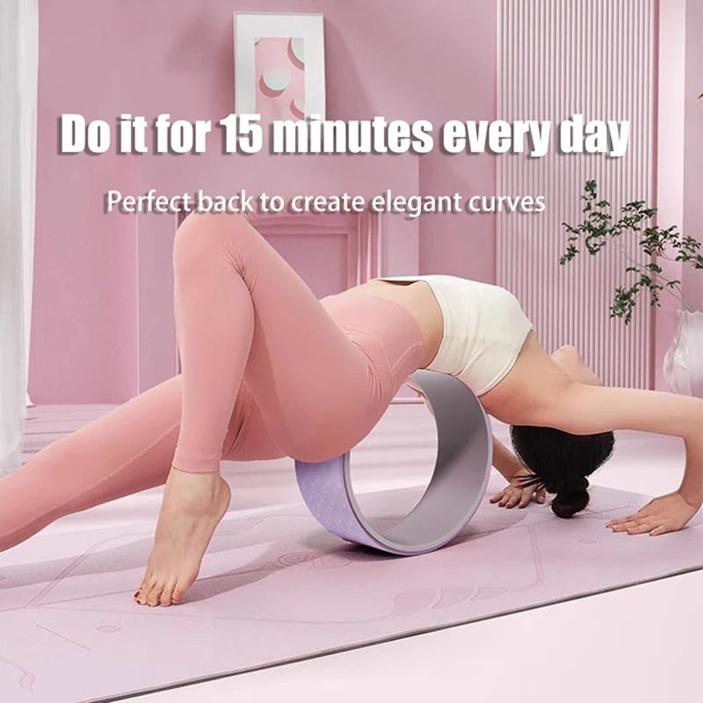 Pilates Yoga Wheel - Muscle Massage Yoga Wheel Multi-Functional Waist