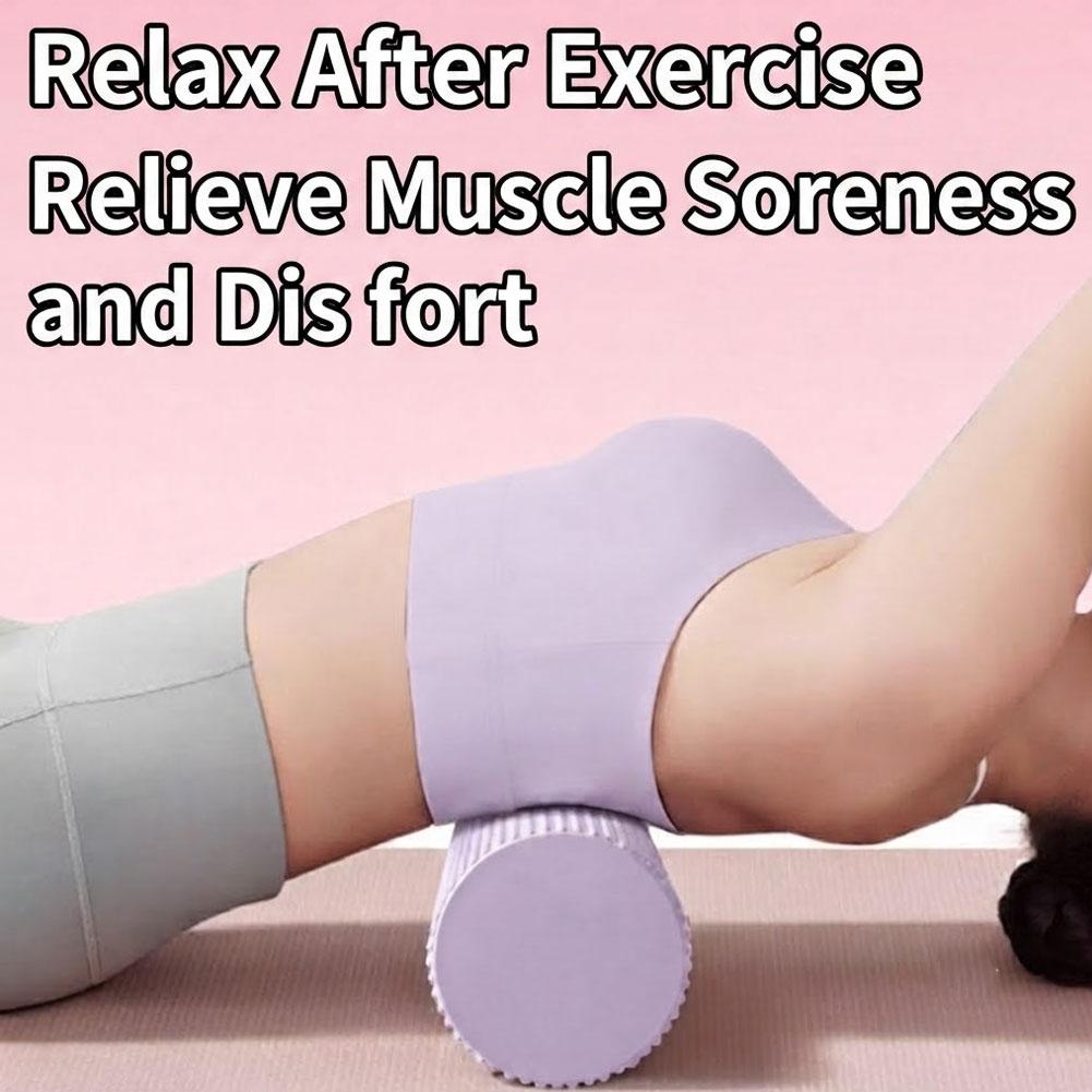 Pilates Yoga Wheel - Yoga Foam Roller EVA High Density