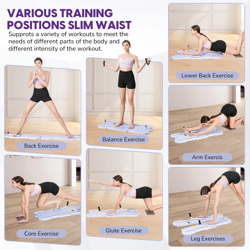 5 in 1 Multifunctional Foldabl - Pilates Yoga Wheel 评论和价格