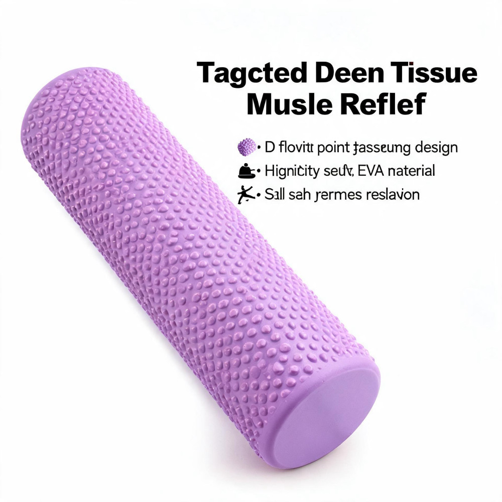 Yoga Roller Round EVA Foam Cyl - Pilates Yoga Exercises 评论和价格
