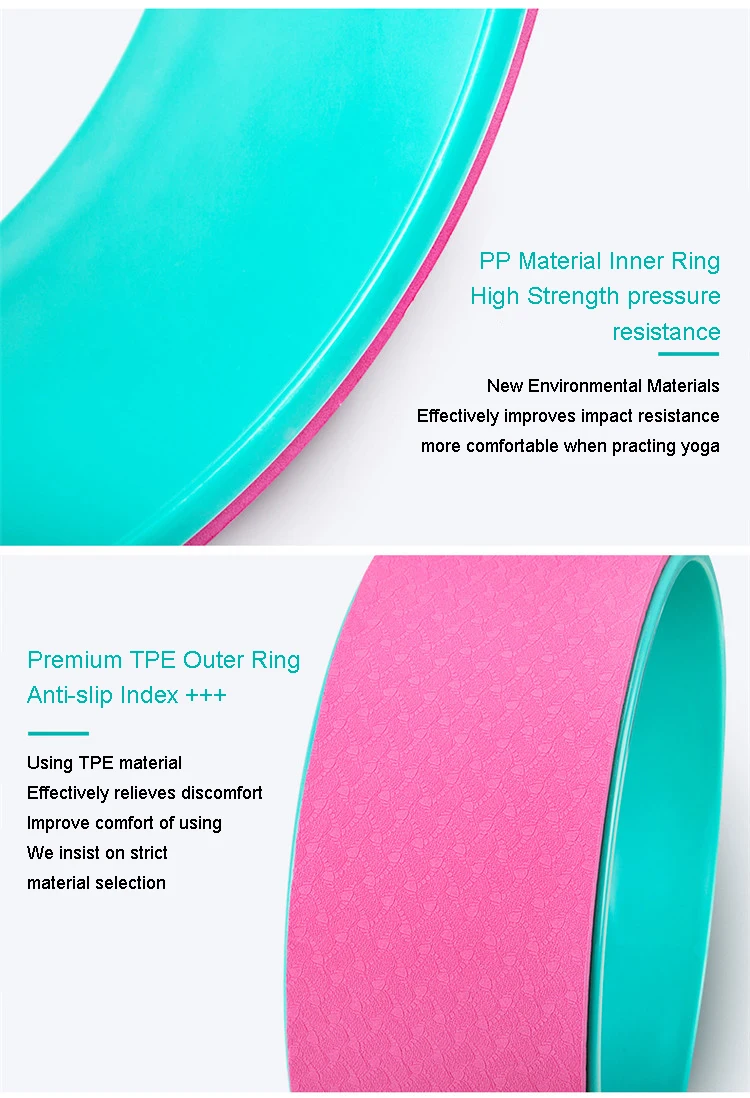 2026 Customized LOGO Hot Sale  - Pilates Yoga Wheel 评论和价格