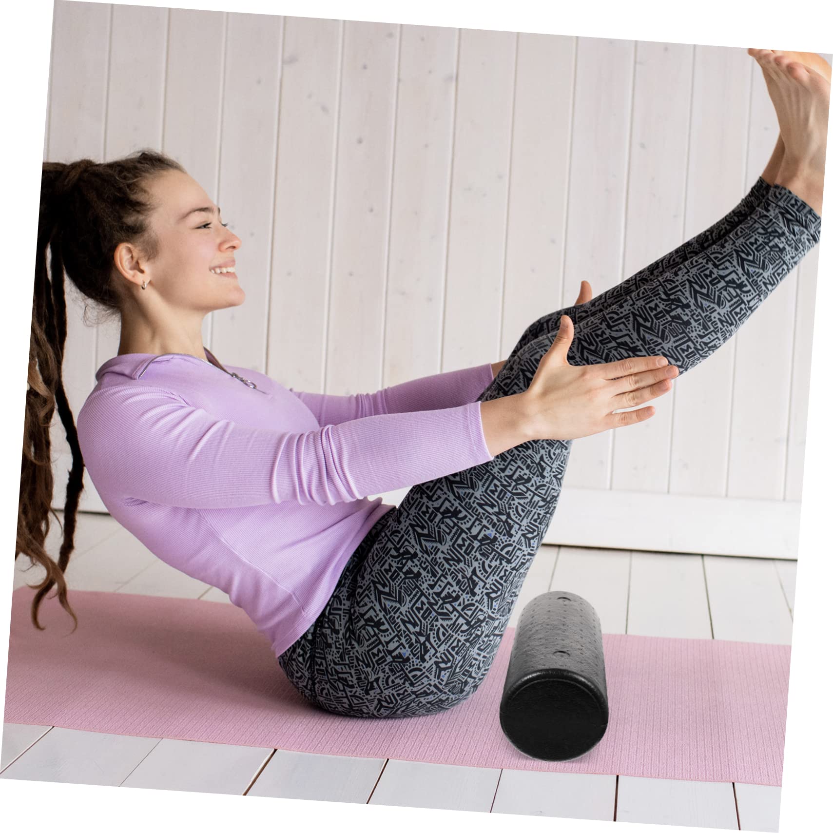 EPP Yoga Foam Roller Fitness P - Pilates Yoga Wheel 评论和价格