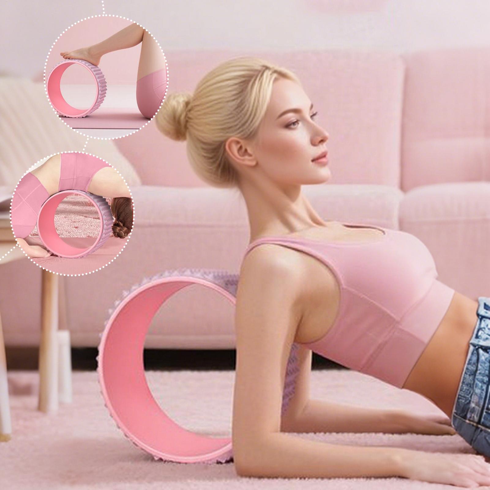 Yoga Wheel Back Wheel For Deep - Pilates Yoga Wheel 评论和价格