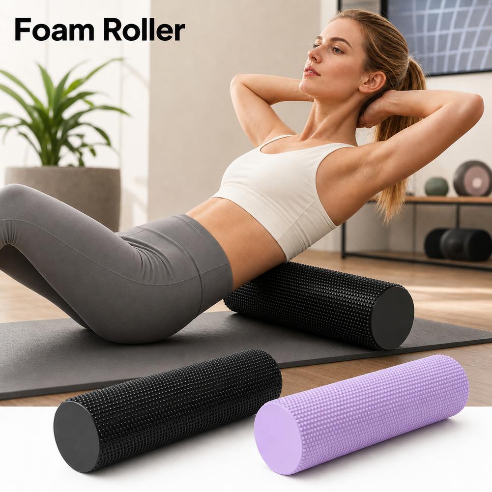 EVA Yoga Foam Roller High Dens - Pilates Yoga Wheel 评论和价格